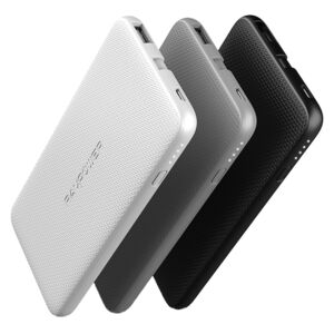 RAVPower 5000mAh Power Bank with Lightining Cable Grey RAVPower 5000mAh Power Bank with Lightining Cable Grey